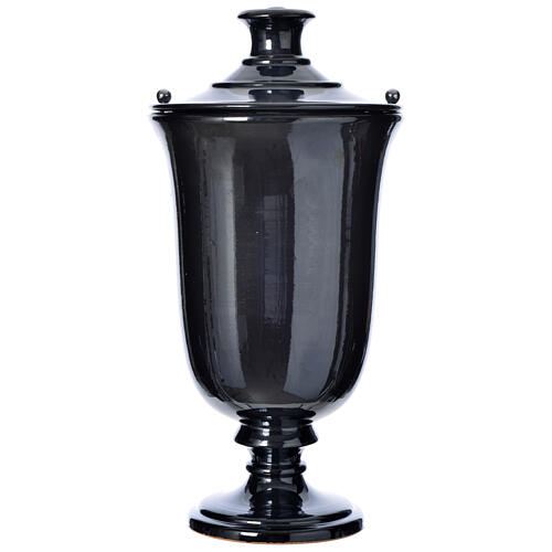 Cremation urn in ceramic, cetonia 1