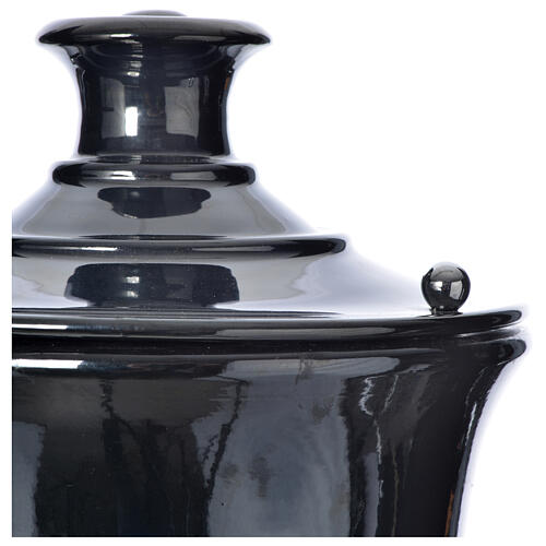 Cremation urn in ceramic, cetonia 2