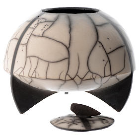 Urne funéraire Naked Raku Circle 1/10 s3