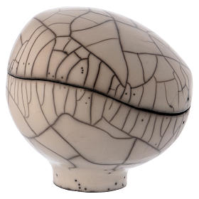 Cinerary urn, Naked Raku Ball 1/5