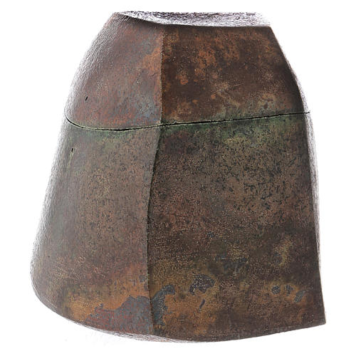 Raku urn, square 4/10 3