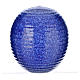 Aschenurne aus Porzellankeramik Mod. Blau Murano s1