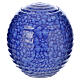 Urna funerária de pequenas dimensões porcelana esmaltada modelo Murano Blu s1