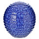Cremation urn in ceramic Murano Blue model s1