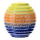 Cremation urn in ceramic Murano Colors model s1