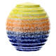 Cremation urn in ceramic Murano Colors model s3