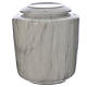 Cremation urn in ceramic Carrara model s1