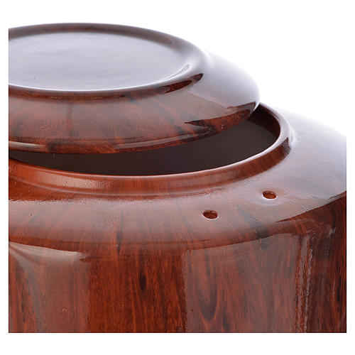 Cremation urn in ceramic Briar Root model 2