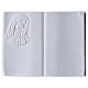Plaque book for cemetery in reconstituted marble, Our Lady s1