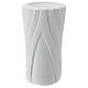 Flower vase in reconstituted marble s2