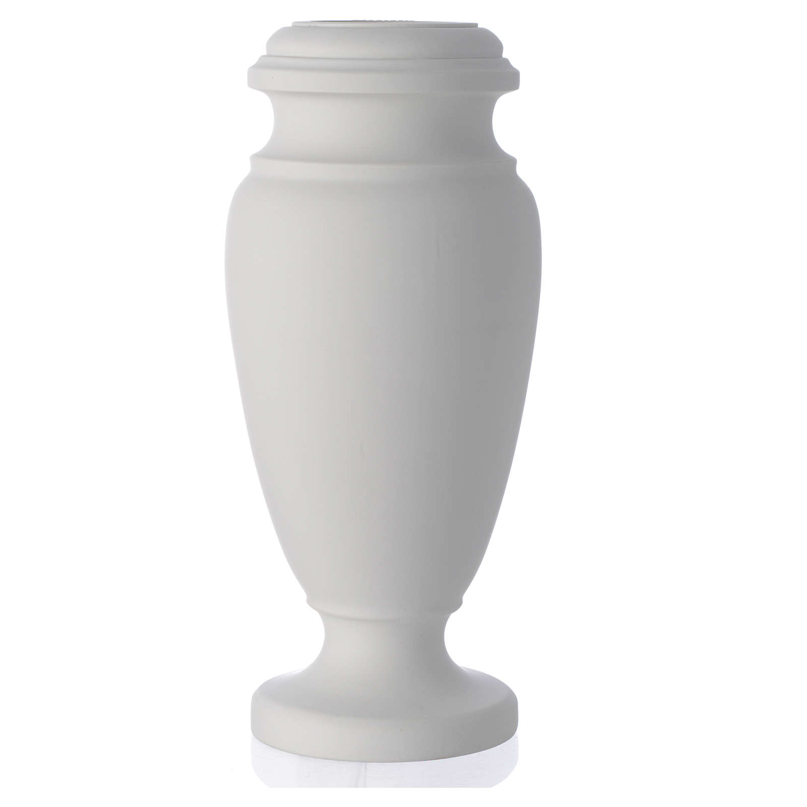 Flower vase for cemetery in reconstituted marble online sales on HOLYART.co.uk