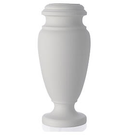 Vaso para flores de mármore sintético estilo clássico