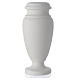 Flower vase for cemetery in reconstituted marble s1