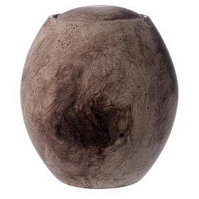 Artigos Funerários: Urna funerária com decoração pedra