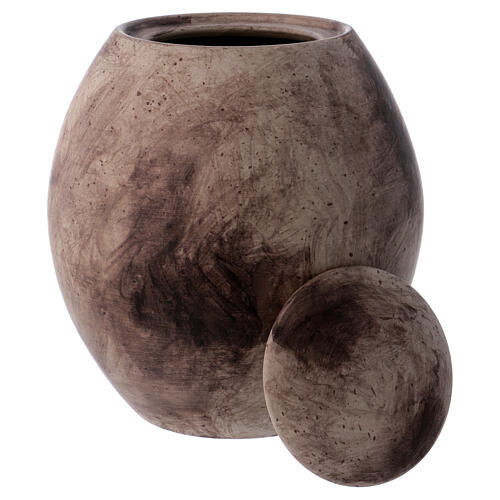 Funeral urn with stone effect 3