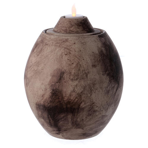 Urn in ceramic with Stone effect 2