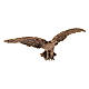 Bronze eagle statue 29 cm tall for OUTDOOR USE s1