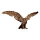 Bronze eagle statue 42 cm tall for OUTDOOR USE s1