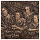 Plaque of the Last Supper 35x100 cm for EXTERNAL USE s5