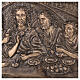 Plaque of the Last Supper 35x100 cm for EXTERNAL USE s7