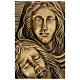Premier plan Pietà bronze 34x19 cm pour EXTÉRIEUR s2