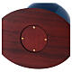 Ovation funeral urn in mahogany and steel s7