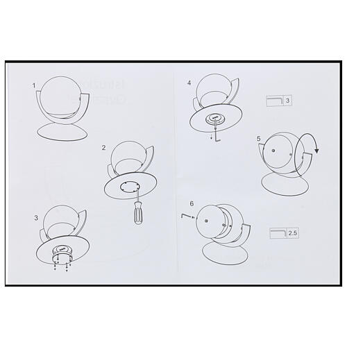 Urna na prochy „Ovazione” – kula ze stali lakierowanej w kolorze niebieskim z podstawą z mahoniu 8