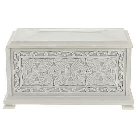 Urna cineraria Renaissance rectangular polvo mármol pulida