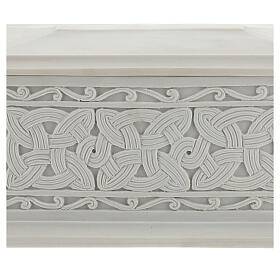 Urna cineraria Renaissance rectangular polvo mármol pulida
