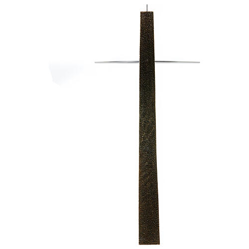 Bronze cross for cemetery h. 90 cm for OUTSIDE USE 18