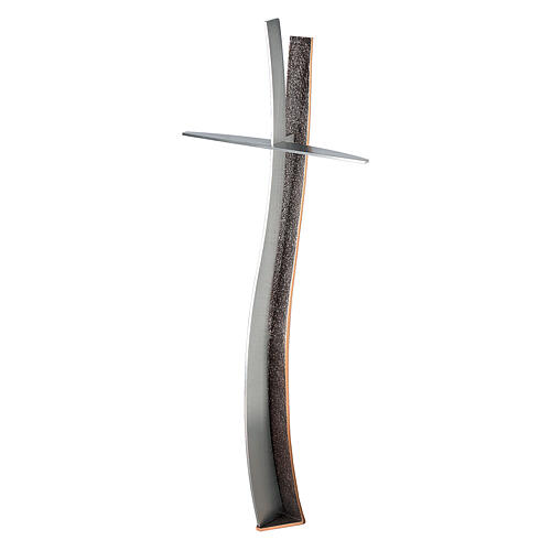 Croce terrena in bronzo h. 60 cm per ESTERNO 1