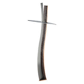 Krzyż z brązu ziemny, wysokość 60 cm – do użytku zewnętrznego