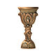 Goblet-shaped tombstone plaque 9 cm for OUTSIDE USE s1