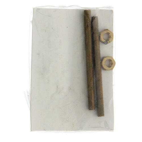 Aplikacja z brązu dziewczyna rzucająca kwiaty, 15 cm, na ZEWNĄTRZ 4