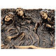 Bronze plaque of The Deposition of Christ, 45 cm for OUTDOORS s5