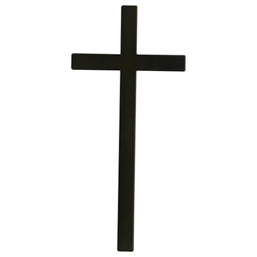 Bronze cross with aged effect for headstone 6 inches OUTDOOR USE 3