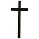 Bronze cross with aged effect for headstone 6 inches OUTDOOR USE s3