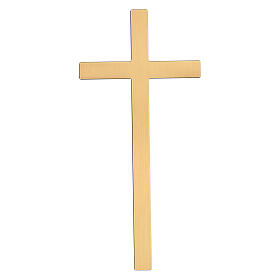 Tombstone cross in antique bronze 25 cm for OUTDOOR USE