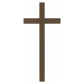 Tombstone cross in antique bronze 25 cm for OUTDOOR USE