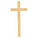 Bronze cross with aged effect for headstone 10 inches OUTDOOR USE s1