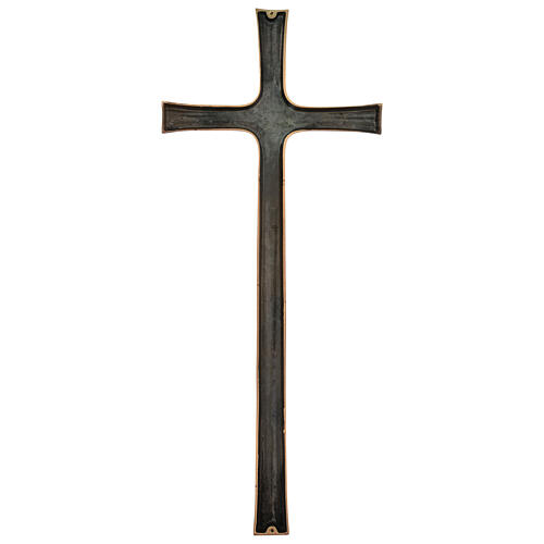 Krzyż z brązu w stylu bizantyjskim, wysokość 80 cm - na zewnątrz 6