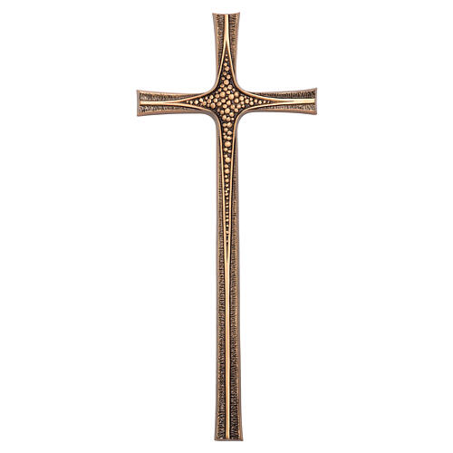 Krzyż bizantyjski z brązu - 82 cm, na zewnątrz 1