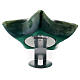 Starfish-shaped cremation urn, green earthenware s4