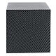 Funerary urn, matte and smooth cube with carbon-kevlar finish, 5 L s3