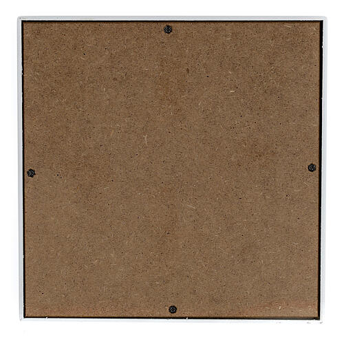 Urna cineraria cubo liscio effetto kevlar carbonio opaco 5L 4