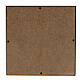 Urne cinéraire cube lisse finition bronze or blanc mat 5L s4