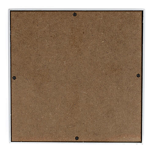 Urna na prochy w kształcie sześcianu z efektem polerowanego granitu, 5 l 4