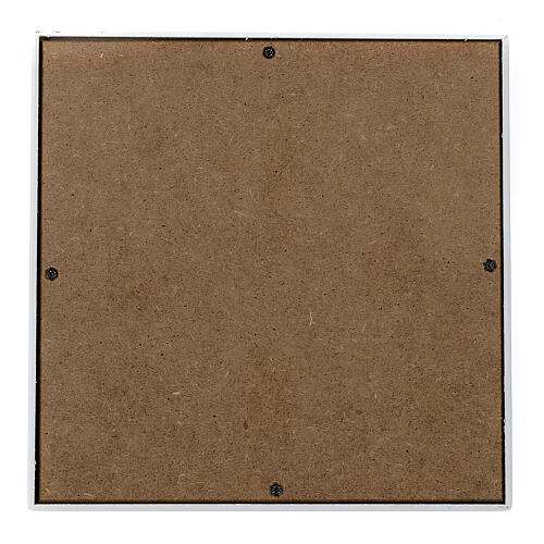 Urna cineraria cubo liscio effetto onice lucido 5L 4