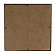 Urna funeraria cubo bugnato laccato oro opaco 5L s4