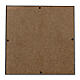 Urna cineraria cubo bugnato laccato nero lucido 5L s4